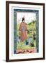 Man and Frog-Ivan Bilibin-Framed Art Print