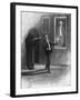 Man and Ghost-Sidney Paget-Framed Art Print