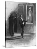 Man and Ghost-Sidney Paget-Stretched Canvas