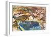 Man and Pool, Florida, 1917-John Singer Sargent-Framed Giclee Print