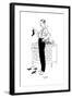 Man and Socks 1927-Arthur Watts-Framed Giclee Print