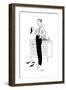 Man and Socks 1927-Arthur Watts-Framed Giclee Print