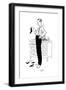 Man and Socks 1927-Arthur Watts-Framed Giclee Print