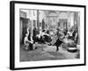 Man and Woman Doing the Jitterbug for People at a Party-null-Framed Photo