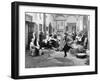 Man and Woman Doing the Jitterbug for People at a Party-null-Framed Photo