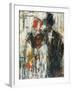 Man and Woman; Mann Und Madchen, 1917 (Oil on Canvas)-Christian Rohlfs-Framed Giclee Print