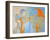 Man and Woman Nr 1, 2009-Jan Groneberg-Framed Giclee Print