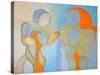 Man and Woman Nr 1, 2009-Jan Groneberg-Stretched Canvas