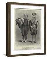 Man and Woman of the Ju Tribe-null-Framed Giclee Print