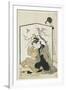 Man and Woman Smoking, C. 1804-Kitagawa Utamaro-Framed Giclee Print