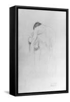 Man and Woman, Study for 'Beethovenfries', 1902-Gustav Klimt-Framed Stretched Canvas