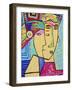 Man and Woman-Diana Ong-Framed Giclee Print