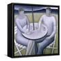 Man and Woman-Ruth Addinall-Framed Stretched Canvas