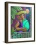 Man and Woman-Oscar Ortiz-Framed Giclee Print
