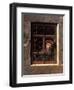 Man at a Window, 1653-Samuel van Hoogstraten-Framed Giclee Print