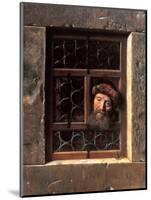 Man at a Window, 1653-Samuel van Hoogstraten-Mounted Giclee Print