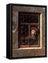 Man at a Window, 1653-Samuel van Hoogstraten-Framed Stretched Canvas