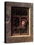 Man at a Window, 1653-Samuel van Hoogstraten-Stretched Canvas