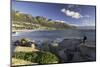 Man at Camps Bay, Cape Town, Western Cape, South Africa, Africa-Ian Trower-Mounted Photographic Print