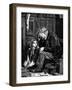 Man at Church Sitting in 'Free' Seat, London, 1872-John Emms-Framed Giclee Print