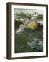 Man at Sea, 1885, Engraving-Felician Myrbach-Framed Giclee Print