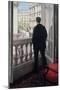 Man at the Window. 1875-Gustave Caillebotte-Mounted Giclee Print