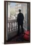 Man at the Window. 1875-Gustave Caillebotte-Framed Giclee Print