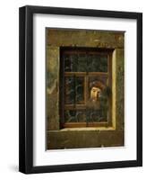 Man at the window-Samuel van Hoogstraten-Framed Giclee Print