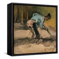 Man at Work, c.1883-Vincent van Gogh-Framed Stretched Canvas