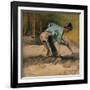 Man at Work, c.1883-Vincent van Gogh-Framed Giclee Print