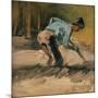 Man at Work, c.1883-Vincent van Gogh-Mounted Giclee Print