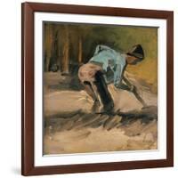 Man at Work, c.1883-Vincent van Gogh-Framed Giclee Print