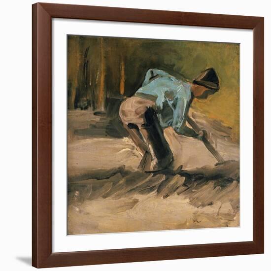 Man at Work, c.1883-Vincent van Gogh-Framed Giclee Print