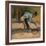 Man at Work, c.1883-Vincent van Gogh-Framed Giclee Print