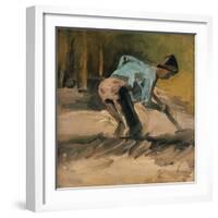 Man at Work, c.1883-Vincent van Gogh-Framed Giclee Print