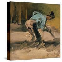 Man at Work, c.1883-Vincent van Gogh-Stretched Canvas