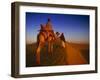 Man Atop Camel, Thar Desert, Rajasthan, India-Peter Adams-Framed Premium Photographic Print