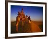 Man Atop Camel, Thar Desert, Rajasthan, India-Peter Adams-Framed Photographic Print