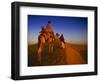 Man Atop Camel, Thar Desert, Rajasthan, India-Peter Adams-Framed Photographic Print