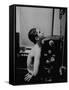 Man Being Given Chest X-Ray at Chelsea Chest Clinic-Cornell Capa-Framed Stretched Canvas