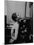 Man Being Given Chest X-Ray at Chelsea Chest Clinic-Cornell Capa-Mounted Photographic Print