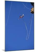 Man Bungee Jumping from a Hot Air Balloon-DLILLC-Mounted Photographic Print