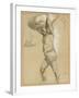 Man Carrying a Bundle, 1870s-1880s-Richard Beavis-Framed Giclee Print