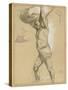 Man Carrying a Bundle, 1870s-1880s-Richard Beavis-Stretched Canvas