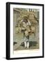 Man Carrying Chairs, Mexico-null-Framed Art Print