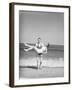 Man Carrying Woman on Beach-Philip Gendreau-Framed Photographic Print