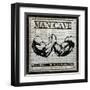 Man Cave (Black and White)-Piper Ballantyne-Framed Art Print