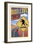 Man Cave Country-Lantern Press-Framed Art Print