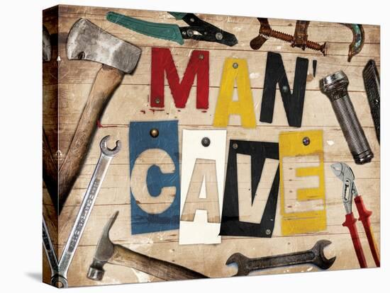 Man Cave Tools-Jace Grey-Stretched Canvas