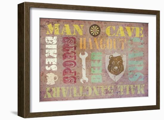 Man Cave-Cora Niele-Framed Giclee Print